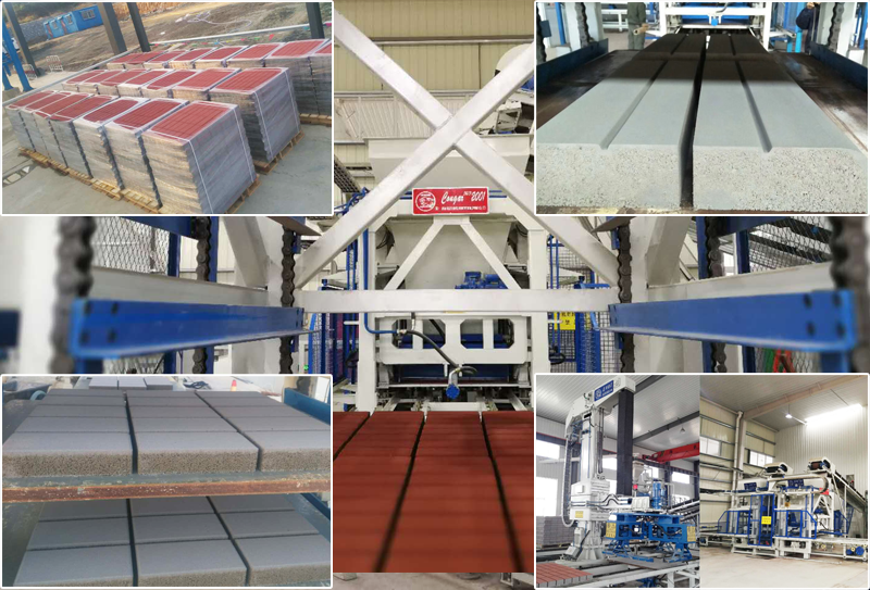 水泥磚制磚設備生產(chǎn)的制品用途有哪些？