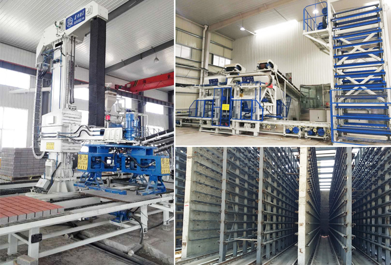 水泥磚制磚設備的配套設施有哪些部分組成？