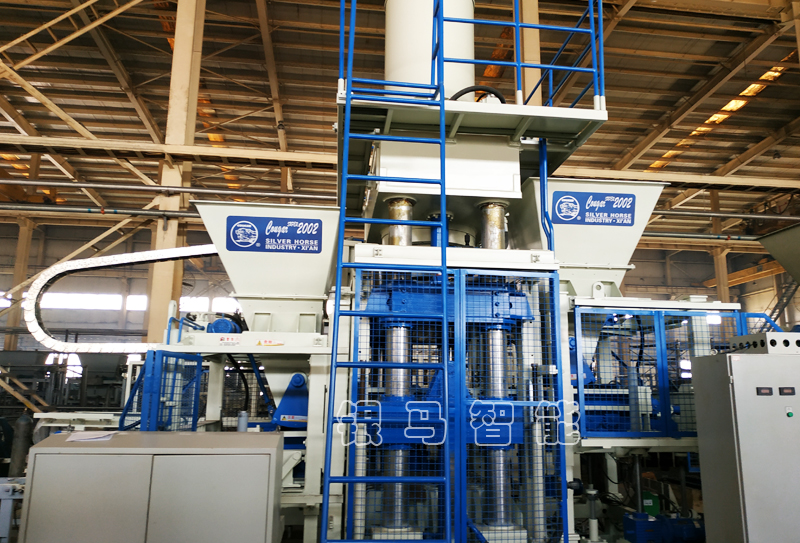 五大區(qū)別帶你領(lǐng)略銀馬靜壓磚機(jī)設(shè)備！