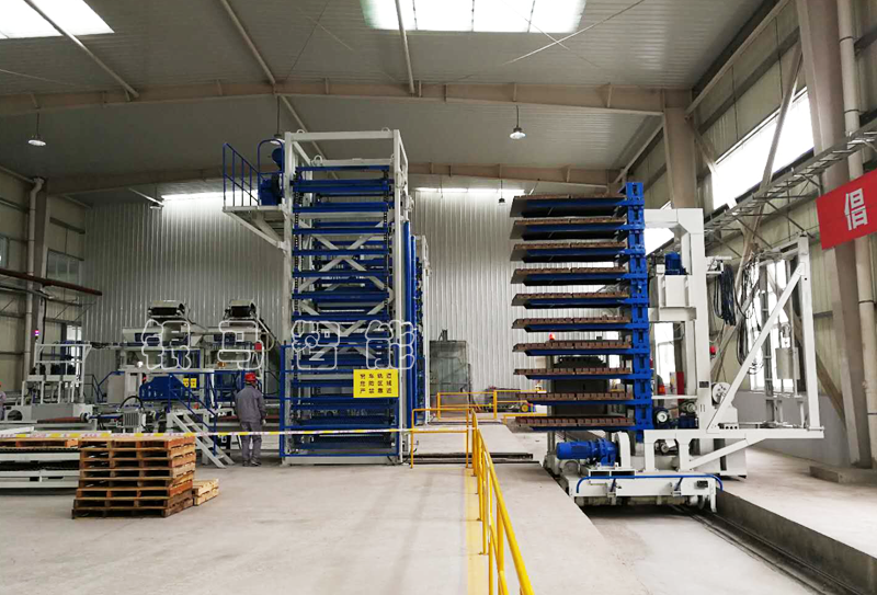 免燒磚磚機生產(chǎn)線