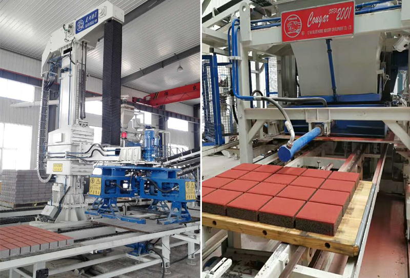 全自動磚機生產設備