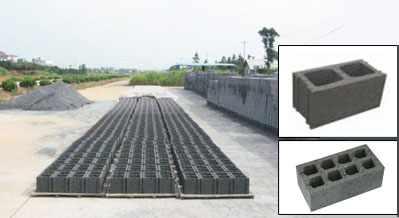 空心砌塊磚機(jī)制品